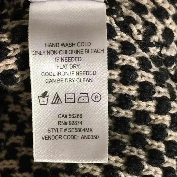 Splendid Dolman Sleeve Open Front Cardigan Sweater Jacket Size M - Picture 7 of 7